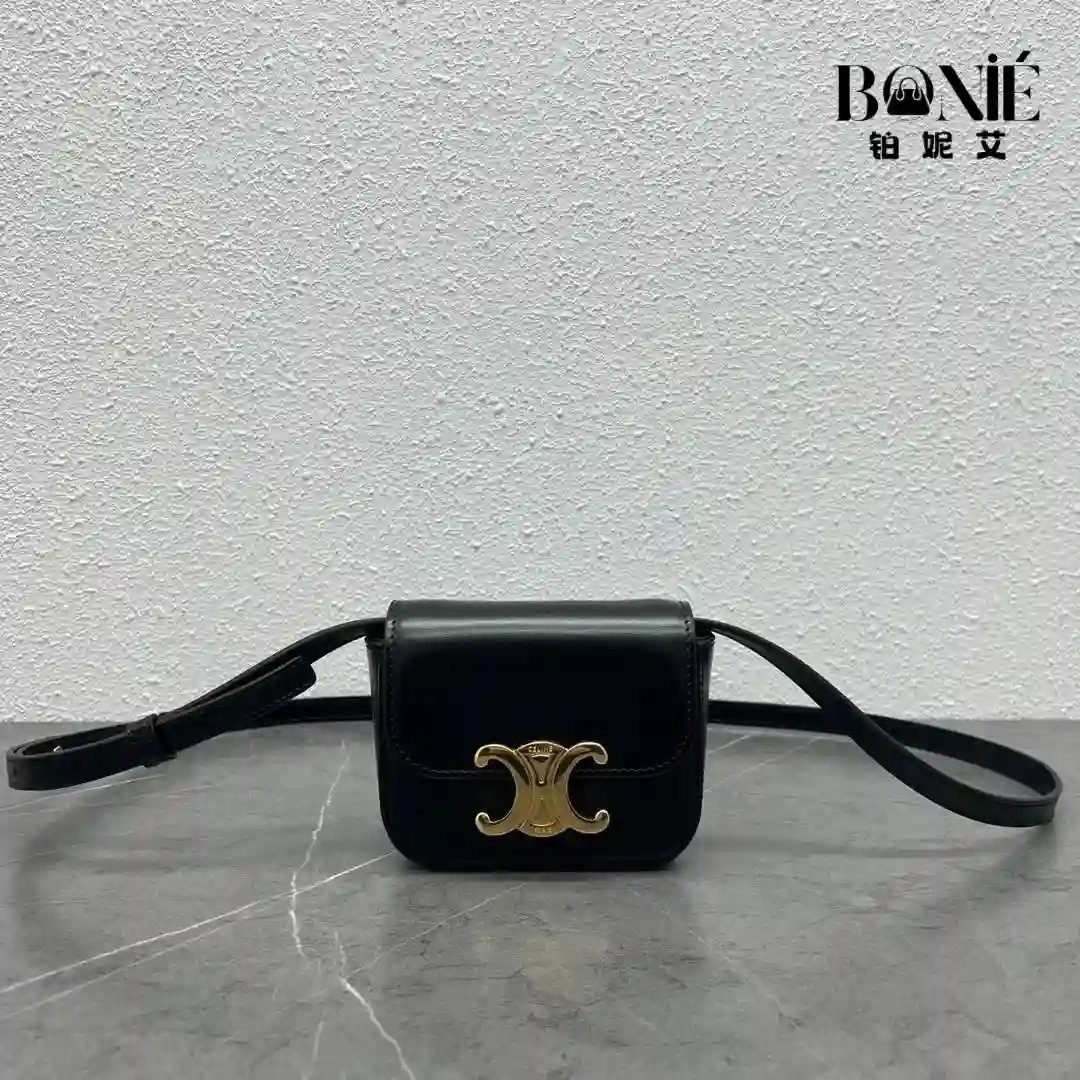 101512 (全皮黑) - CELINE 新出迷你小包