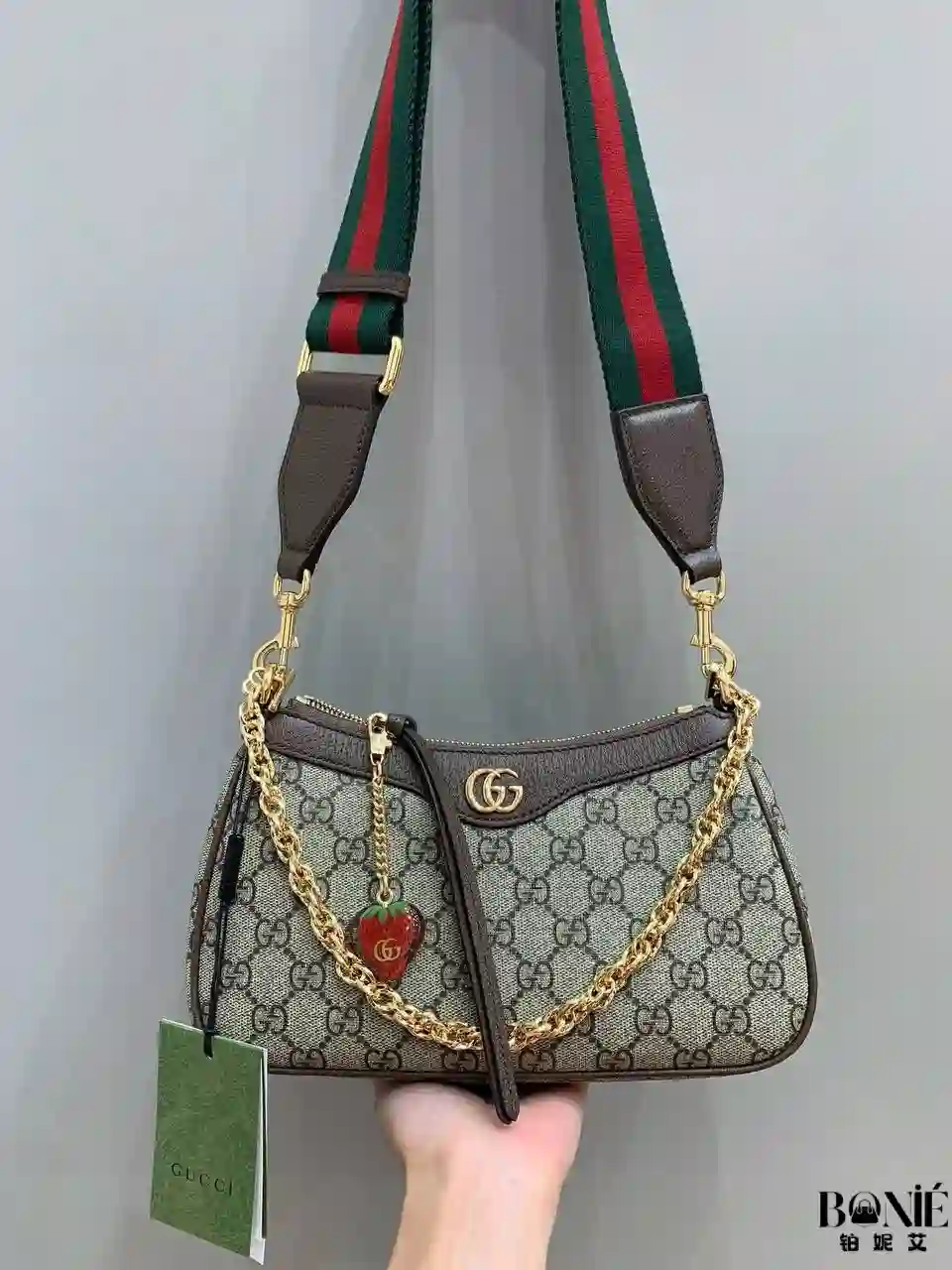 735132 - Gucc1 Ophidia草莓链条包