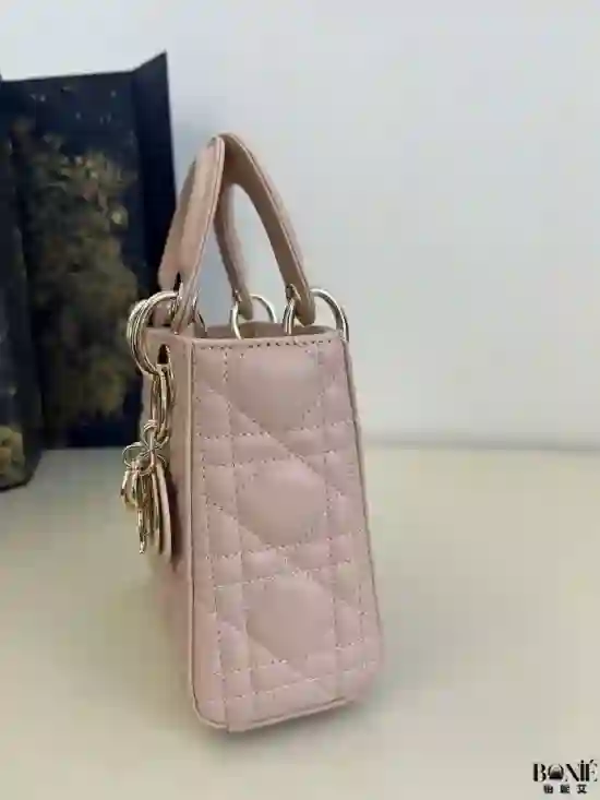 0113 (甜蜜粉) - DIOR Classic Lady 戴妃包 - Image 8