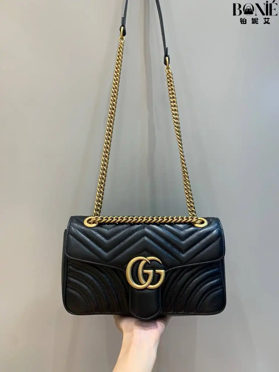 443497 - 经典款金扣黑色 26cm