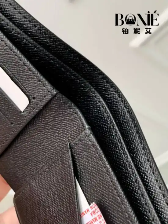 M61695 - Louis Vuitton Monogram Eclipse Multiple 钱夹 - Image 5