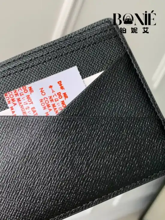M61695 - Louis Vuitton Monogram Eclipse Multiple 钱夹 - Image 4
