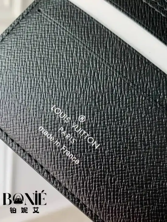 M61695 - Louis Vuitton Monogram Eclipse Multiple 钱夹 - Image 9