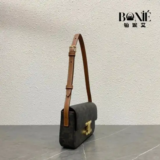 194142 - CELINE Triomphe Canvas Bag - Image 2