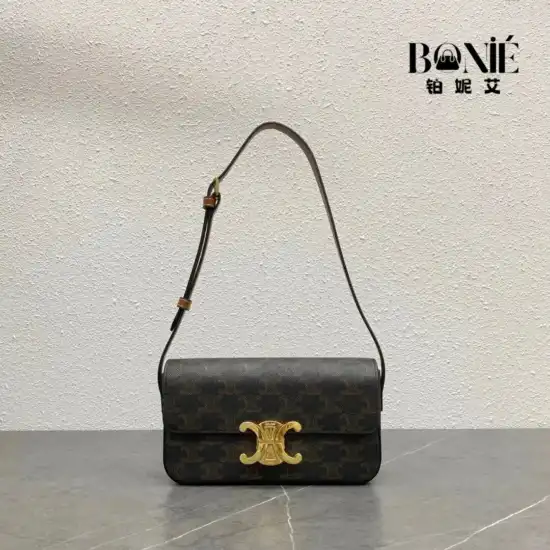 194142 - CELINE Triomphe Canvas Bag